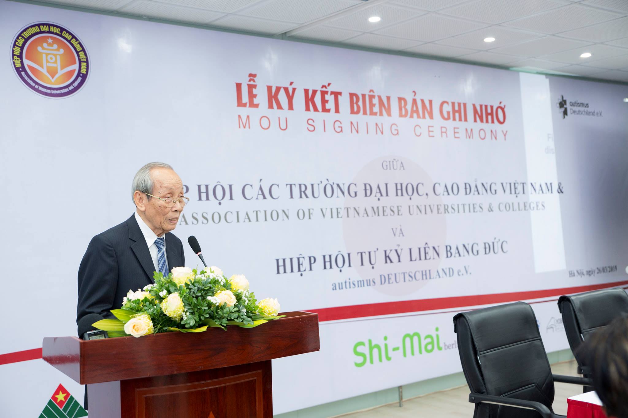 Lễ ký biên bản ghi nhớ hợp tác về hỗ trợ người tự kỷ.