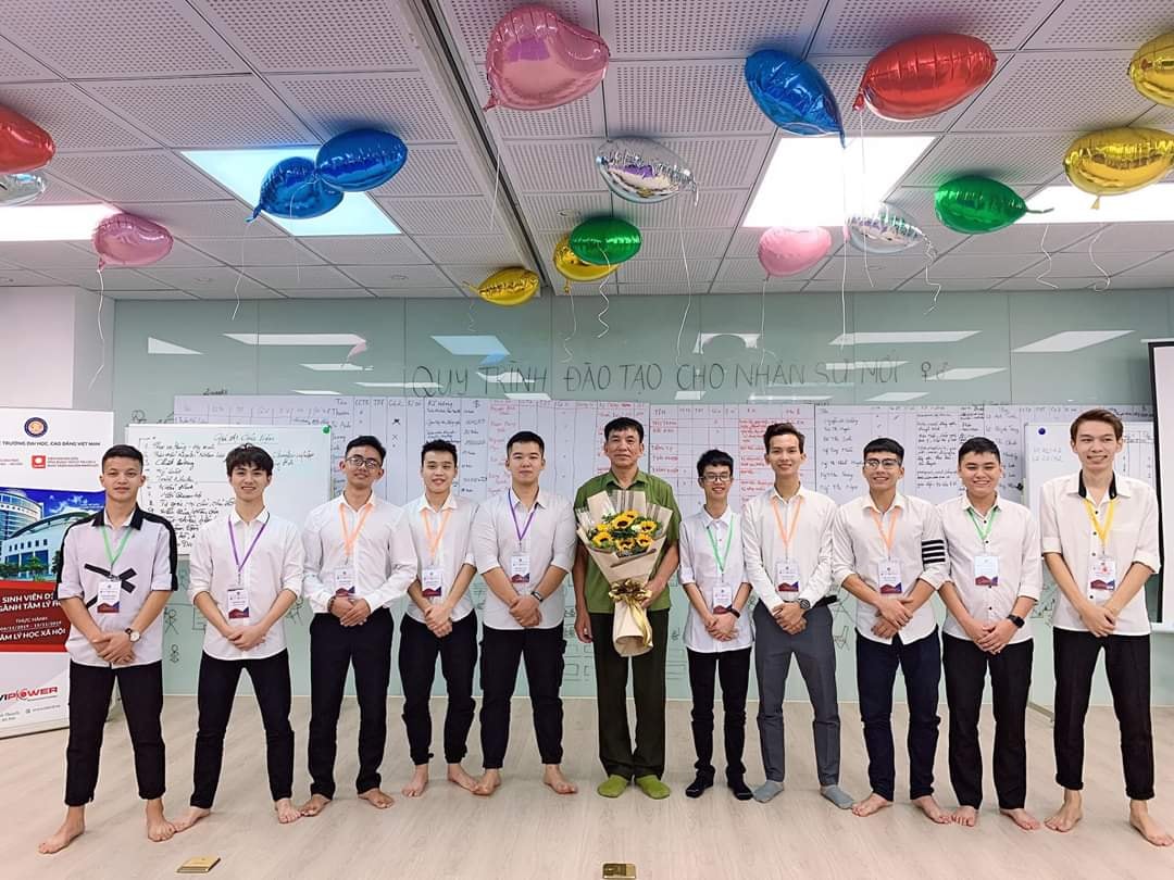 Học viên trong một chương trình hướng nghiệp VIPOWER.